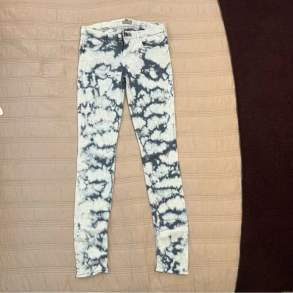 MOTHER The Looker Tie-Dye Skinny Jean - Picture 2 of 9